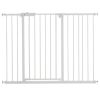 Baby Gate 26-48 Inches Adjustable Width 36 Inches High Dog Gate White